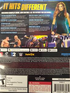 WWE 2K22 (PS5 / PlayStation 5) BRAND NEW 710425578830